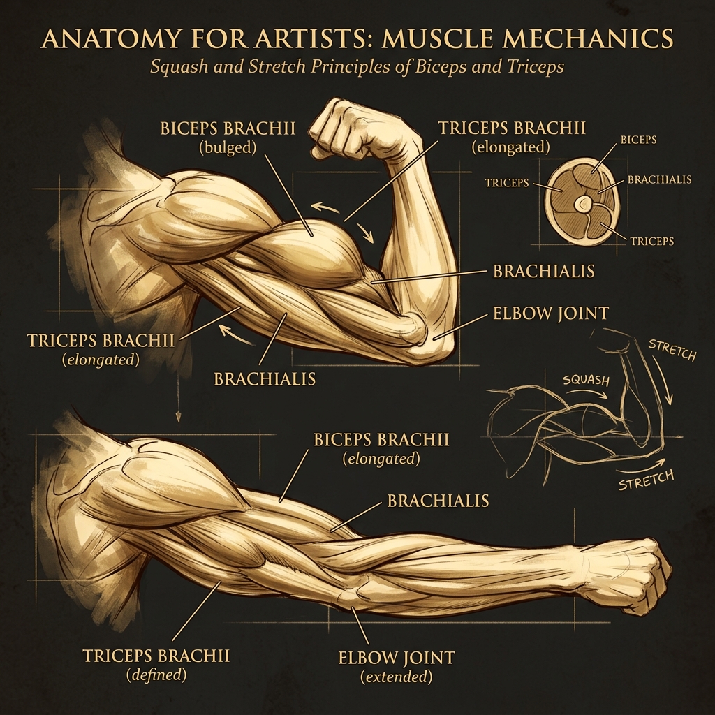 Deltoids shoulder muscle structure