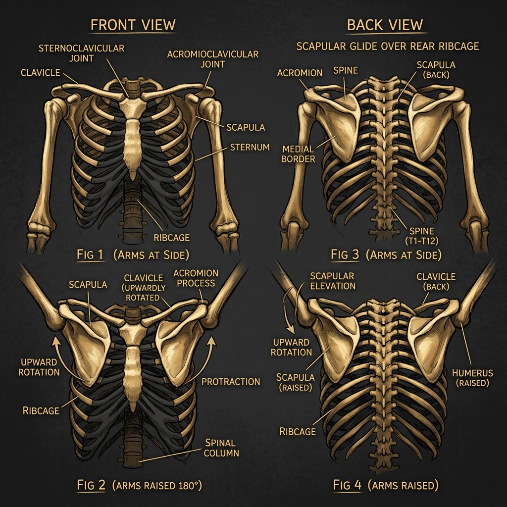Shoulder Girdle (Clavicles, Sternum & Scapulae)